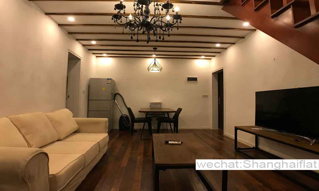 2br Lane house with terrace in Xinhua Rd/Changning