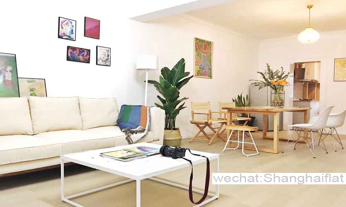 Designers 1br Shanghai Apartment in Yueyang rd lane 200/Former French Concession