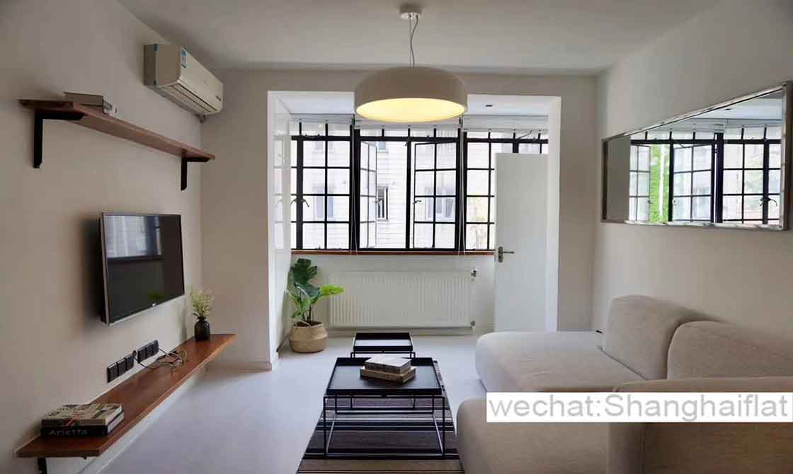Simple and clean 2br flat at Jianguo W rd for rent near Anting Hotel/FFC area