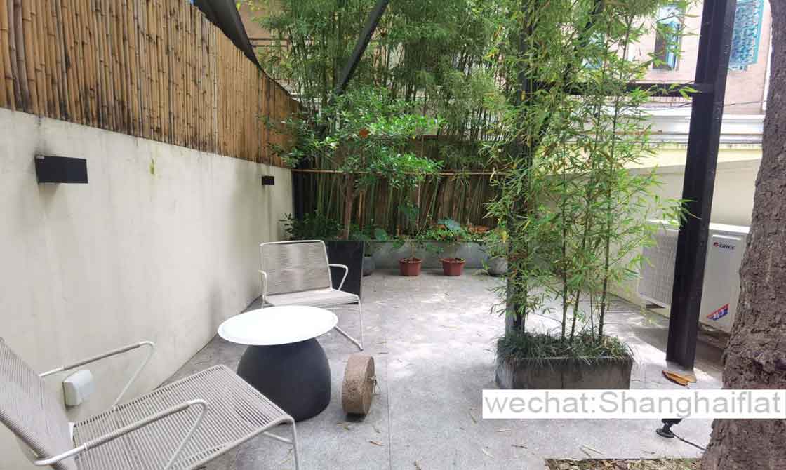 3br/3bath house with big garden in a quite lane of Wulumuqi Rd for rent/French Concession