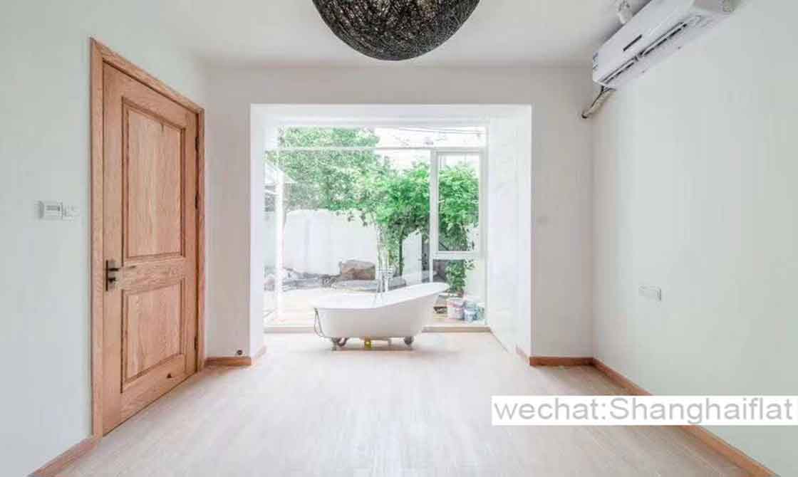 2br Shanghai Apartment with garden in Wuxing Lu/Former French Concession